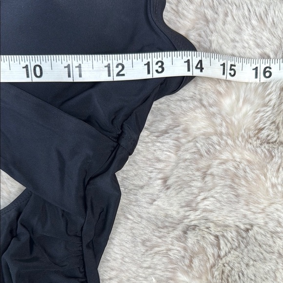 Eomenie |  One Piece Tummy Control Cutout High Waisted, Wrap Tie Back, NWT - Picture 5 of 12